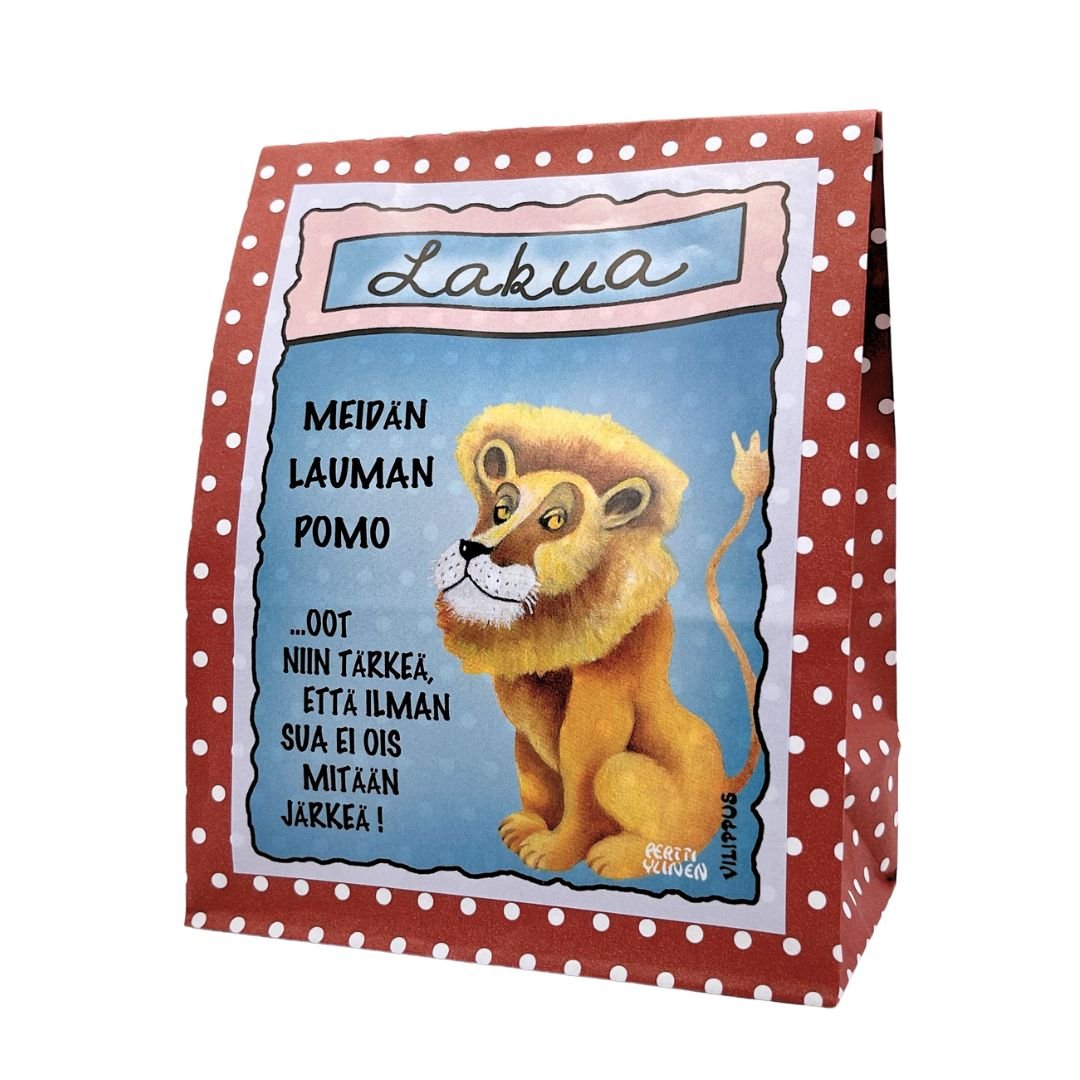 Kotimainen-lakritsi-laku-Vilippus-24-meidän_lauman_pomo_oot_niin_tärkeä_että_ilman_sua_ei_ois_mitään_järkeä