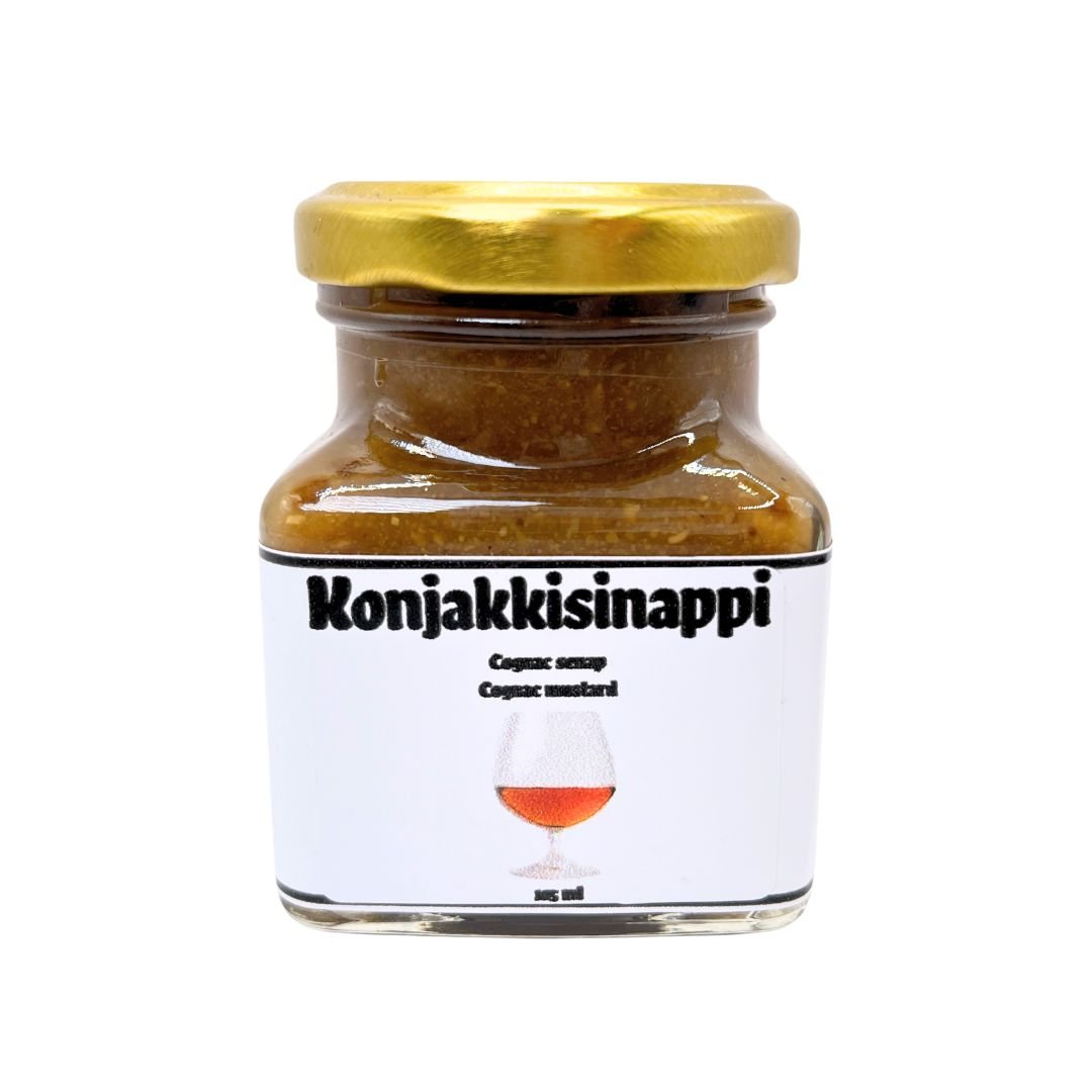 Kotimainen-sinappi-konjakki-Piian_Herkut-Käsinetori