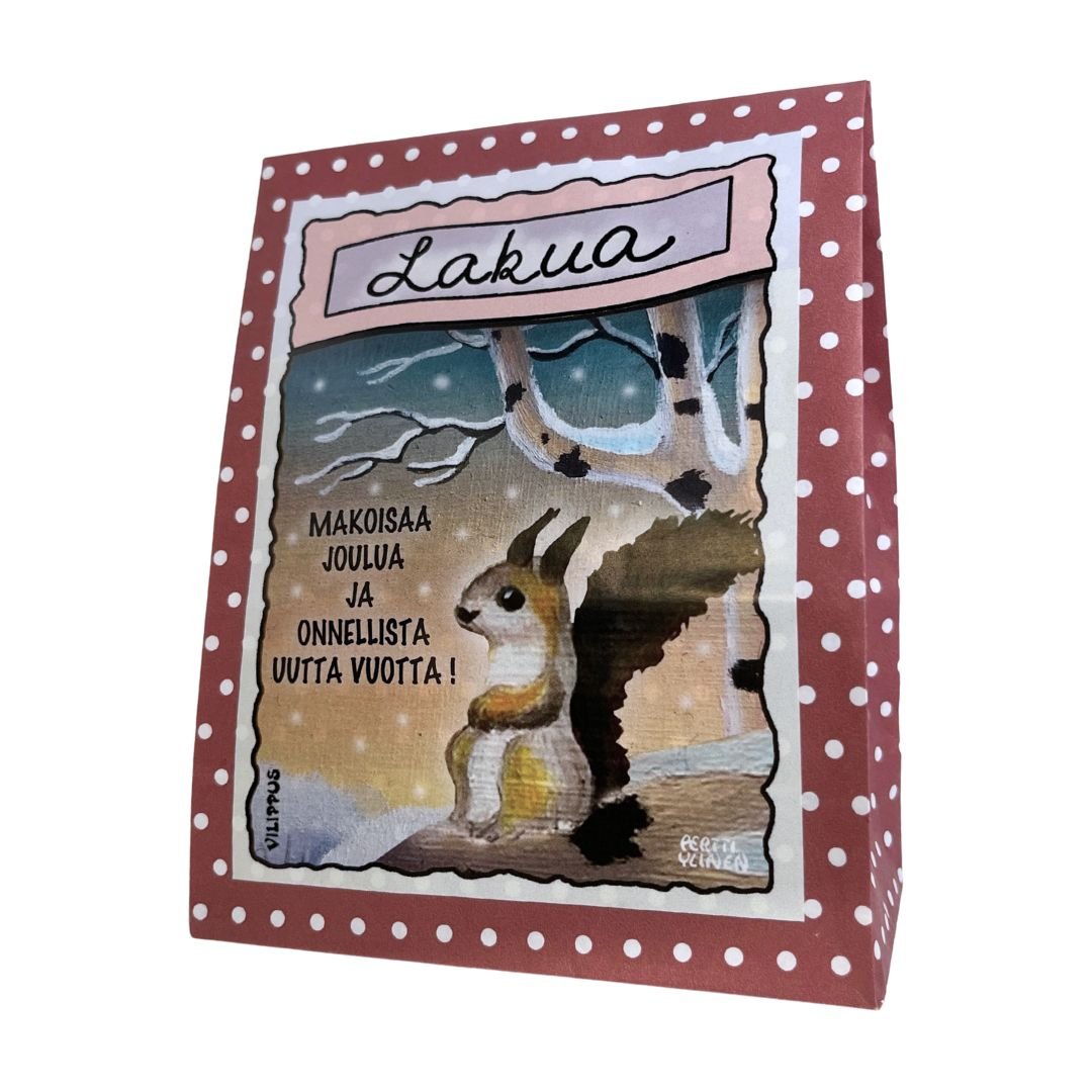 Kotimainen_joululahja-laku-lakritsi-60-makoisaa_joulua_ja_onnellista_uutta_vuotta-Vilippus-Käsinetori