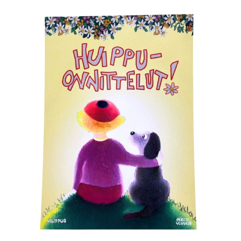 Kotimainen-onnittelukortti-Vilippus-Käsinetori-huippuonnittelut