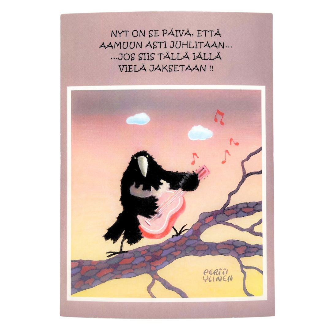Kotimainen-onnittelukortti-syntymäpäiväkortti-Vilippus-Käsinetori-nyt_on_se_päivä_että_aamuun_asti_juhlitaan_jos_siis_tällä_iällä_vielä_jaksetaan