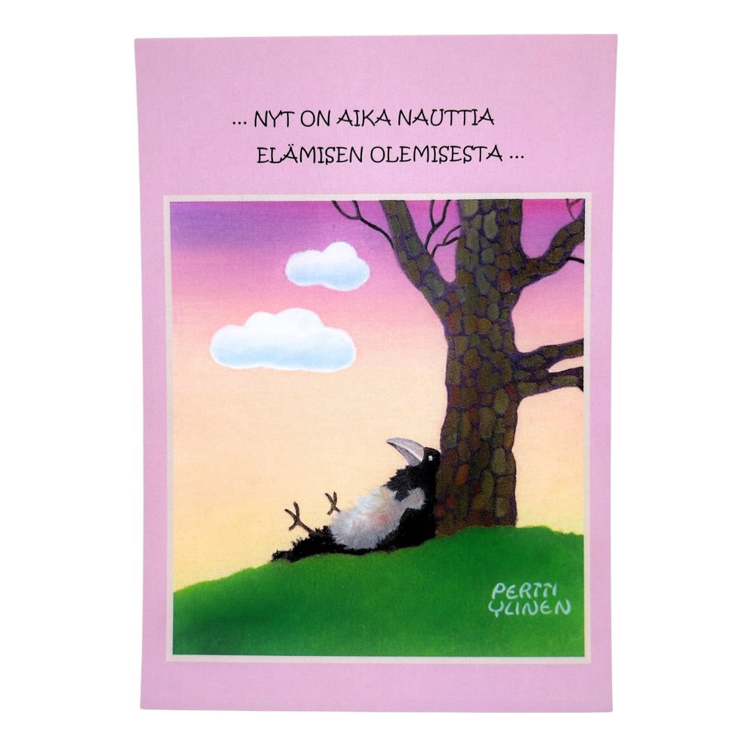 Kotimainen-postikortti-Vilippus-070-nyt_on_aika_nauttia_elämisen_olemisesta