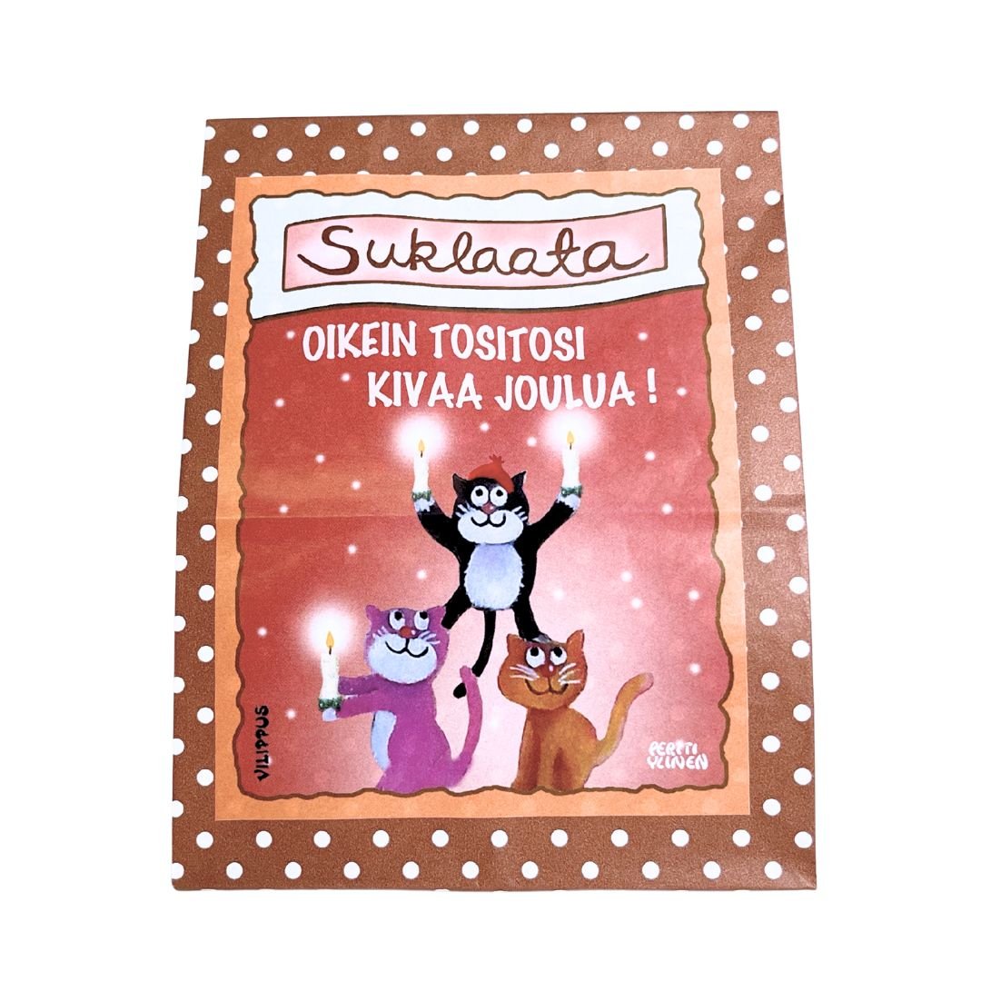 Kotimainen_joululahja-maitosuklaa-15-oikein_tositosi_kivaa_joulua-Vilippus-Käsinetori