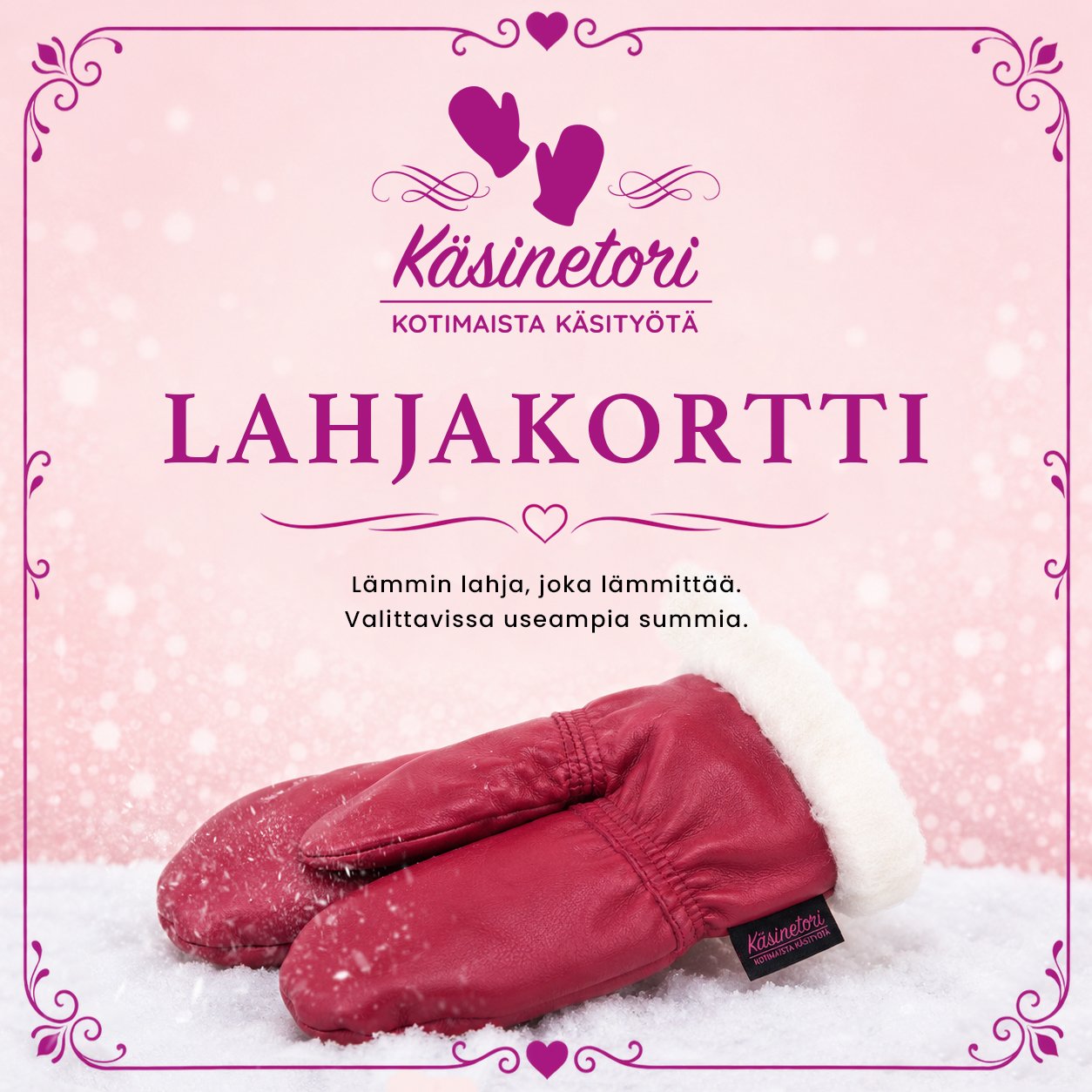 Käsinetori Lahjakortti